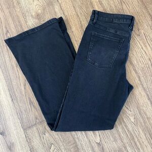 LC Lauren Conrad Black Flare Jeans size 10